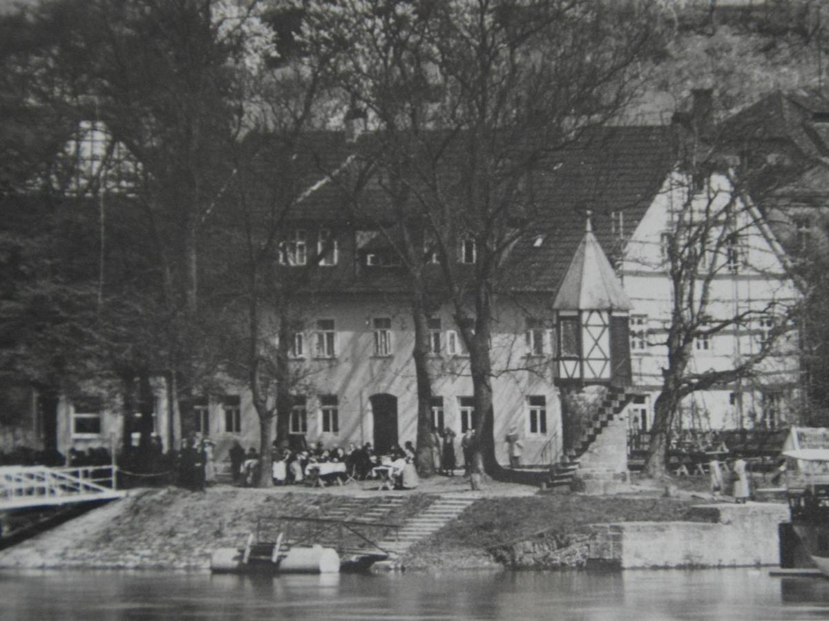 Zum Weserdampfschiff Bad Karlshafen Dış mekan fotoğraf